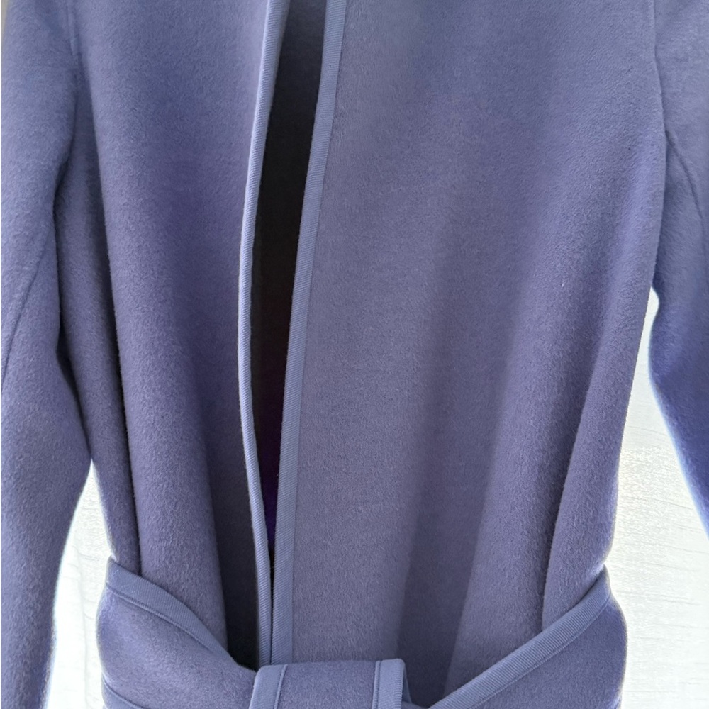 Vince Belted Car Coat in Lavendar New - Hard to find